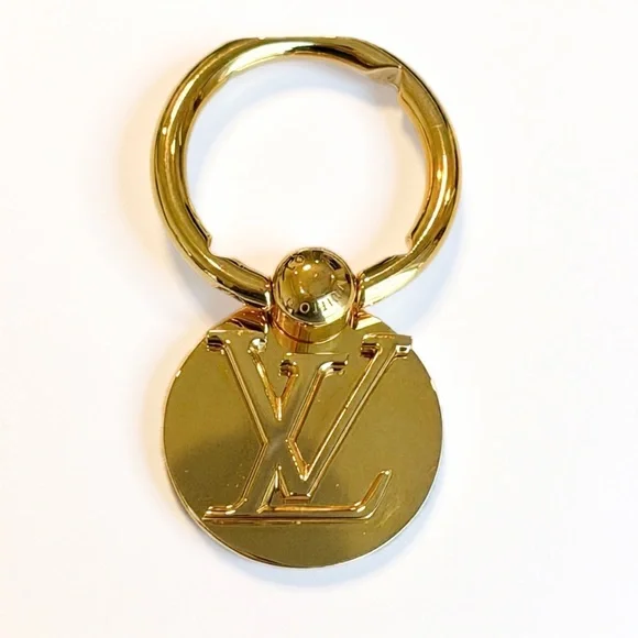 Louis Vuitton Louise Gold Tone Metal Phone Ring M64290 fits all Phones / Cases - Picture 6 of 15